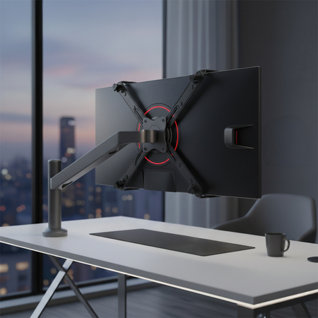 Uchwyt na monitor bez otworów Spacetronik SPP-031B - zdjęcie 2