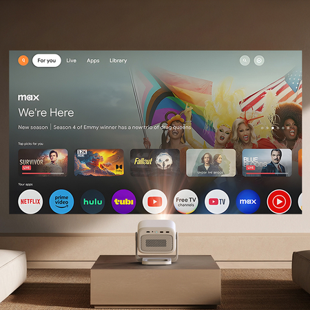 Projektor przenośny DLP WiFi 1080p GoogleTV BYINTEK Ufo U90