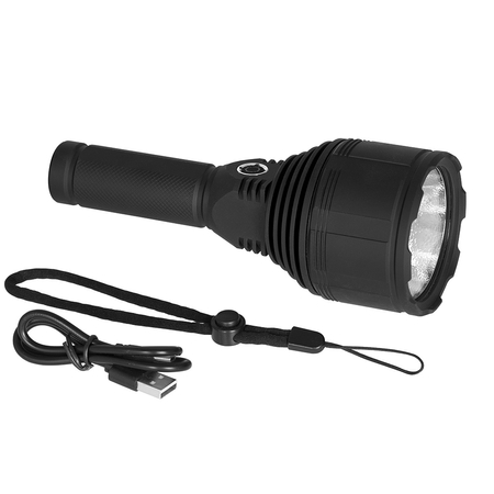 Profesjonalna latarka LED mocna akumulatorowa XHP90 3000lm IPX7 metalowa USB-C Vayox VA0044