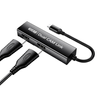 2w1 Nagrywarka wielokanałowa obrazu i dźwięku z dwóch źródeł video mikser  2x HDMI do USB-C Dual CAM Link Ezcap 314