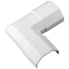 Narożnik łącznik do listw aluminiowych goobay 33mm - biały