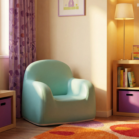 Zestaw mebli dziecięcych Spacetronik – stolik SPEX201 i sofa SPC-XD-23 niebieski