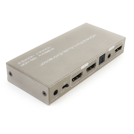 Extractor 2x HDMI-HDMI + Audio ARC 4K Spacetronik SPH-SAE06