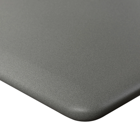 Zestaw do nowoczesnego biura: biurko elektryczne + fotel szary