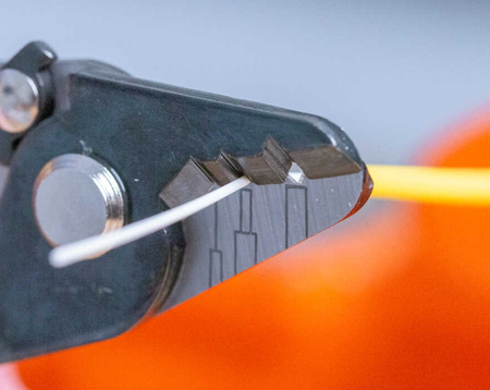 Nożyce do przewodów światłowodowych trójotworowe JONARD TOOLS JIC-375