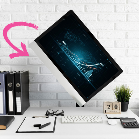 Uchwyt na monitor Spacetronik SPAH212 - zdjęcie 2