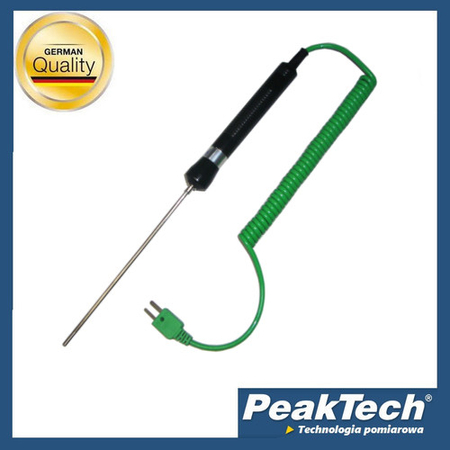K-Typ Peaktech TF-40 Flüssigkeitstemperaturfühler - zdjęcie 2