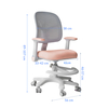 Fotel ergonomiczny dziecięcy Spacetronik SPC-XD19A Szare Outlet B+