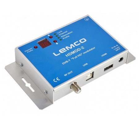 Modulator cyfrowy LEMCO HDMOD-2 DVB-T HD