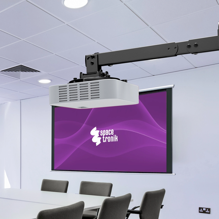 Zestaw ekran elektryczny PVC EASY VIEW uchwyt SPA P02B transmiter SPH CW32