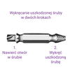 Zestaw do wykręcania uszkodzonych śrub  SPM-T07