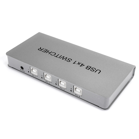 Spacetronik SPU-41SW PRO USB 4/1 KVM Umschalter