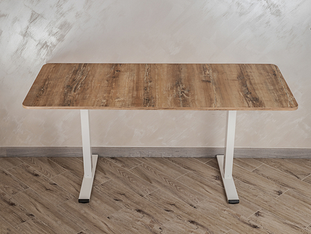 Blat do biurka uniwersalny 158x80 cm DREWNO RETRO OUTLET