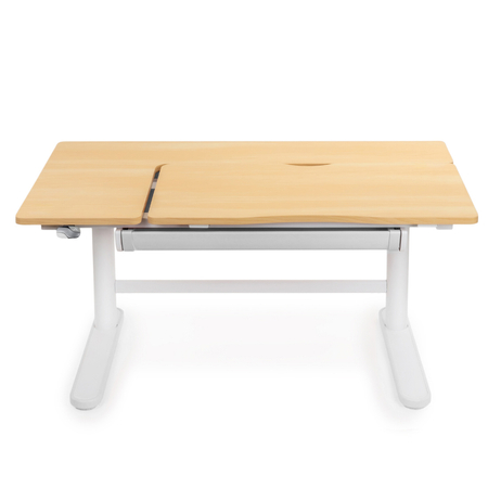 Elektryczne biurko dziecięce Spacetronik XD 112x60 cm (białe)