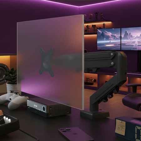 Uchwyt gazowy na monitor Spacetronik SPA-G111 - zdjęcie 2