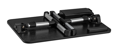 Stolik regulowany na łóżko Beddy S Czarny buk Outlet A