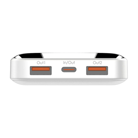 LDNIO Powerbank 10000 mAh Induktion Qi Magnet USB-C