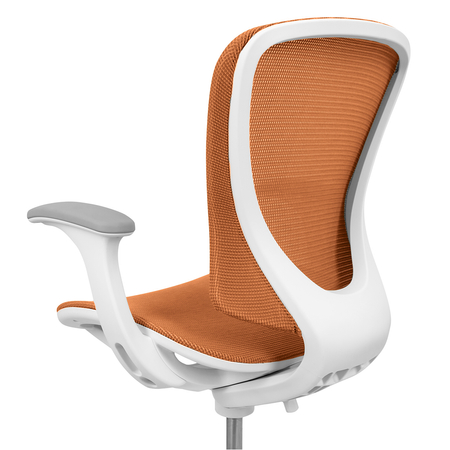 Ergonomiczne krzesło dziecięce do biurka pomarańczowe Spacetronik XD SPC-XD02O
