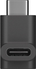 Adapter USB-C na USB-C (kątowy) gniazdo-wtyk Goobay CZARNY