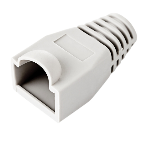 Gumowa osłona wtyku RJ-45 50 szt (biały) - zdjęcie 2
