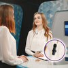Bezprzewodowy mikrofon krawatowy USB-C do smartphona Android Spacetronik SPU-WM01C