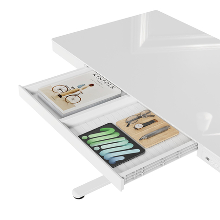 Mobile Singlel-Motor Sit-Stand Desk ASTRID