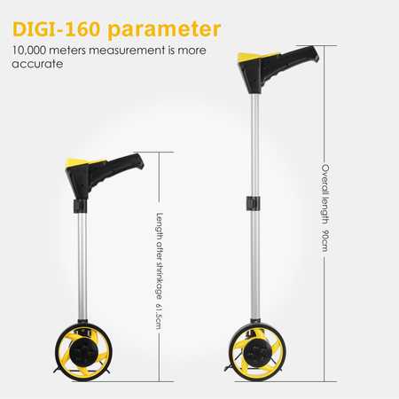 Koło Pomiarowe Dystansu 6" LCD Noyafa DIGI-160
