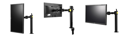 Uchwyt laptopa regulowany na otwory VESA SPB-002B Outlet A+