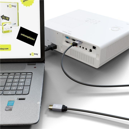 Display Port - Display Port Goobay Plus Kabel 3m