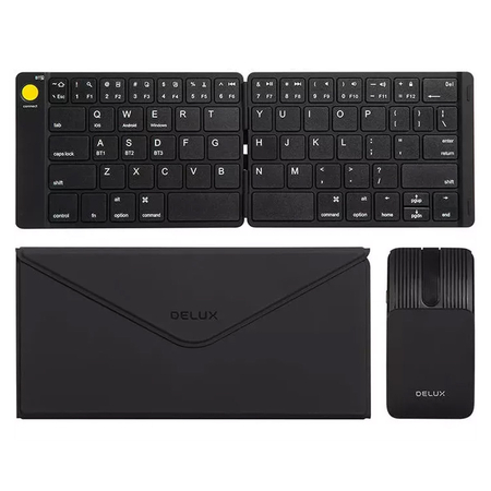 Mobiles Tastatur- und Maus-Set KF10 und MF10PRO schwarz, kabellos