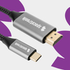 Kabel USB-C 3.1 HDMI 4K Spacetronik KCH-SPA050 5m