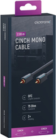 CLICKTRONIC Audiokabel 1xRCA - 1xRCA Koaxial 2m