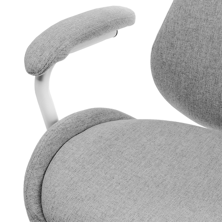 Krzesło biurowe obrotowy Spacetronik MIA - szare - zdjęcie 2
