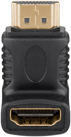 Adapter gniazdo - wtyk HDMI 2.1 8K PIONOWY 270st.