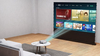 LED-Projektor D1000 + Leinwand-Spiegeltasche