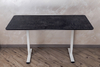 Universal-Schreibtischplatte 120x60x18 cm Beton dunkel