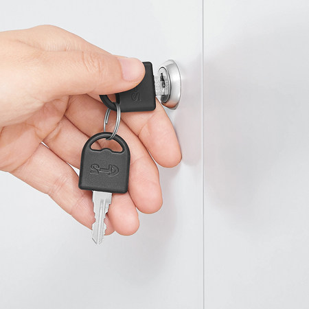 Szafka metalowa z zamkiem Spacetronik SPC-160BS