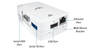Ubiquiti mPort-S System mFi USB RJ45 Blockanschluss