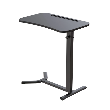 Zestaw wypoczynkowy fotel elektryczny Spacetronik Flax 04M szary + stolik regulowany