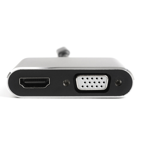 USB-C zu HDMI + VGA Mehrfachanschluss SPU-M11 - zdjęcie 2