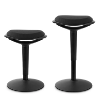 Ergonomiczny hoker regulowany Spacetronik Zippy (czarny) OUTLET