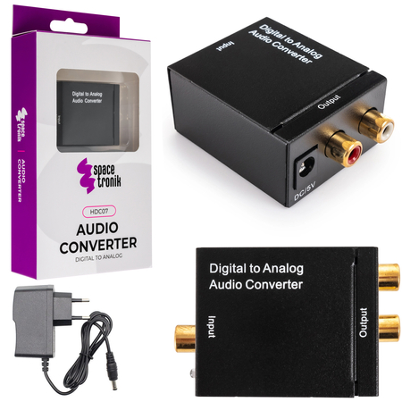 Konwerter Audio Digital na Analog R/L Spacetronik HDC07