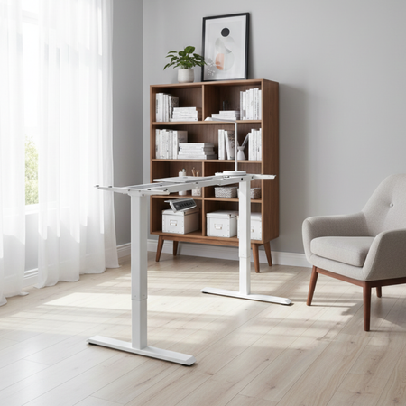 Stelaż do biurka elektrycznego Spacetronik SPE-219W biały