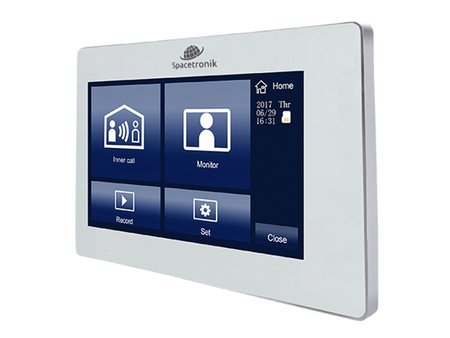 Zestaw wideodomofon sześciorodzinny Spacetronik DiO NFC