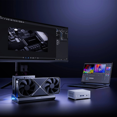 Stacja dokująca eGPU OCuLink TB5 Minisforum DEG2