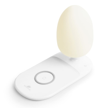 Wielofunkcyjna Lampka nocna z szybką ładowarką indukcyjną USB-C PD QC3.0 Spacetronik REVO SR301