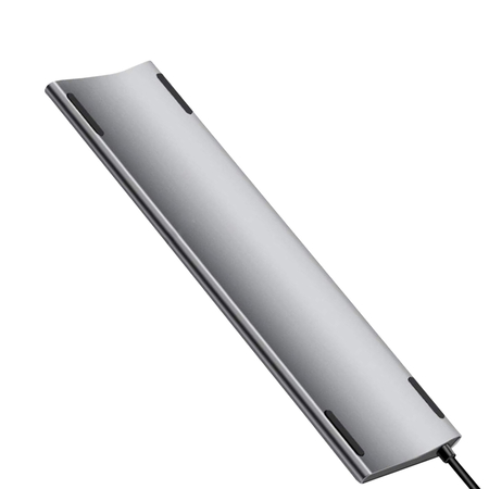 Mehrfachanschluss SPU-M02 USB-C HDMI VGA RJ45 USB 3.0 SD - zdjęcie 2