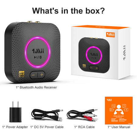 B06S Plus Bluetooth-Audio-Empfänger 5.2 aptX 30m