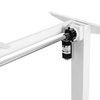 Nogi elektryczne do biurka Spacetronik SPE-141W USB biały