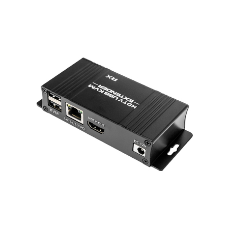 Konwerter HDMI na LAN - RJ45 2xUSB 60m Spacetronik SPH-HLC6 KVM - zdjęcie 2